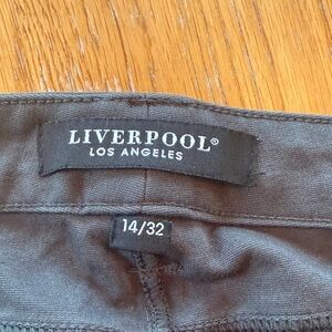 Liverpool Los Angeles Dark Forest Green  Trousers